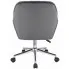 szare pikowane krzeslo obrotowe oresio 3x