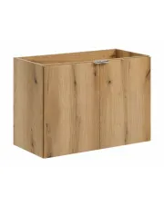 Nowoczesna szafka do łazienki w kolorze dębu - Varax 10X 80 cm w sklepie Edinos.pl