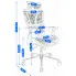 Wymairy ergonomicznego fotela biurowego Aragos 3X