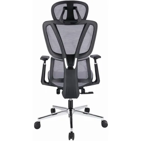 Szare ergonomiczne krzesło biurowe Aragos 4X