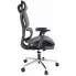 Szare regulowane krzesło biurowe Aragos 4X