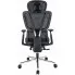Czarne ergonomiczne krzesło siatkowe Aragos 4X