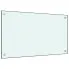 Biały panel ścienny ze szkła hartowanego Tubros 3X