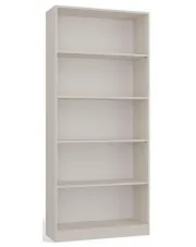Kaszmirowy regał nowoczesny 80 cm - Nidan 4X w sklepie Edinos.pl