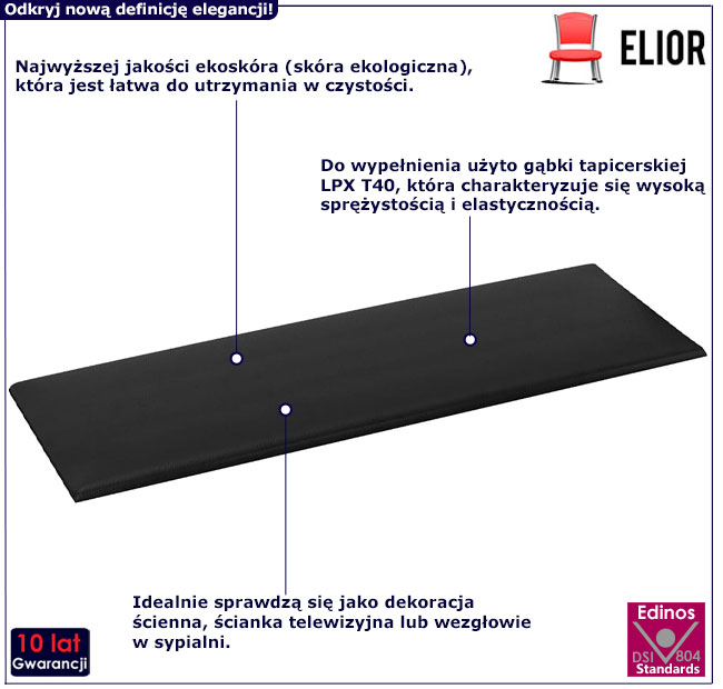 Czarny panel Zafira 4X
