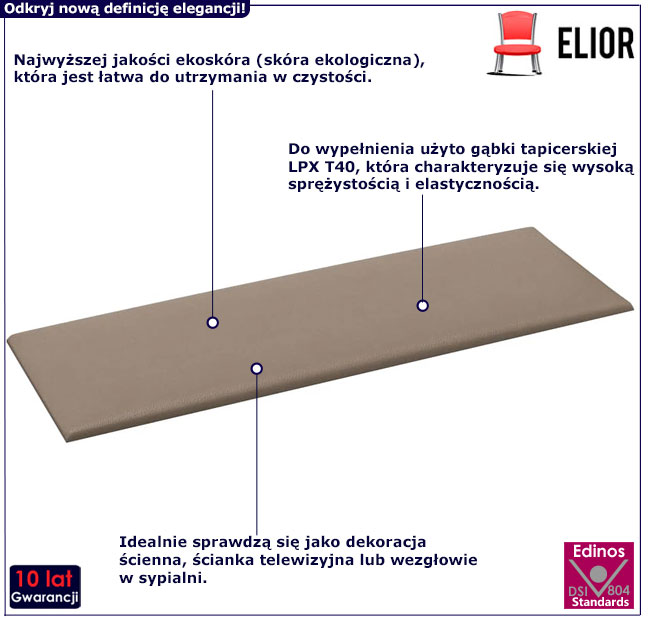 Panel Zahar 4X cappuccino