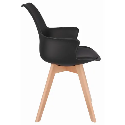 Plastikowe krzesło w stylu skandynawskim Ahus