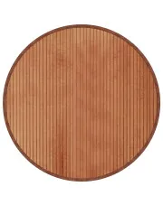 Elegancki brązowy dywan bambusowy 80 cm - Ebos 4X w sklepie Edinos.pl