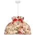 wiszaca lampa z kwiatowym abazurem z079 frolaz