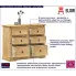 Komoda z szufladami Jetrus 4X