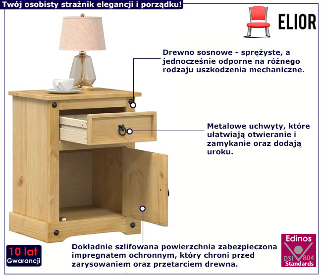 Szafka nocna Irta 5X