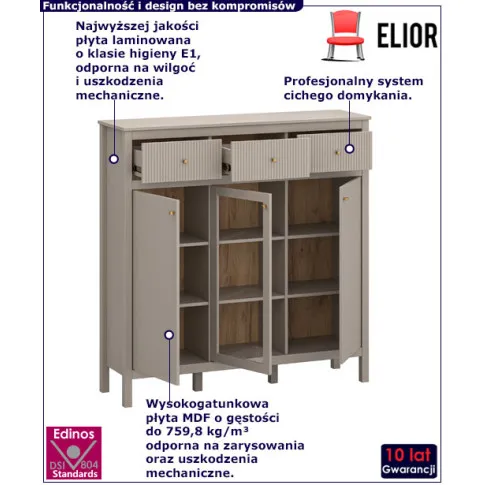 Bialy slupek lazienkowy Onelix 6X