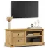 Drewniana sosnowa szafka pod telewizor Rodemo 3X