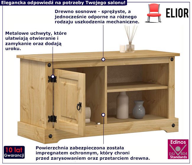 Szafka RTV Rodemo 4X