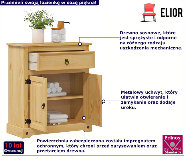 Szafka łazienkowa Gaxo 7X