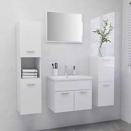 Prezentacja mebli Coda 3X biały połysk