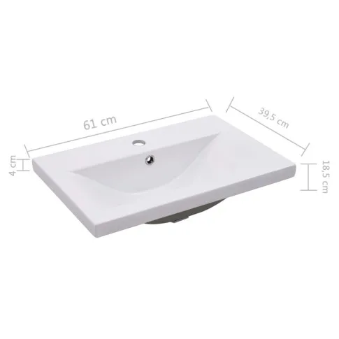 Wymiary umywalki Gihol 4X