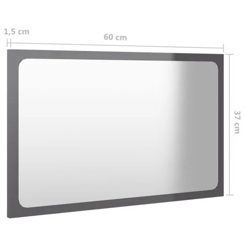 Wymiary lustra Gihol 5X