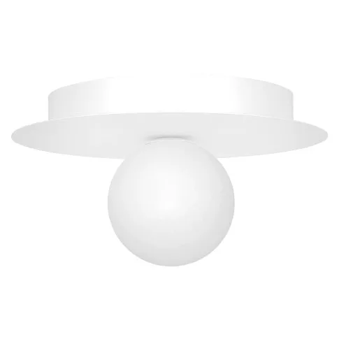 Biały plafon kapelusz lampa kinkiet A678-Eria