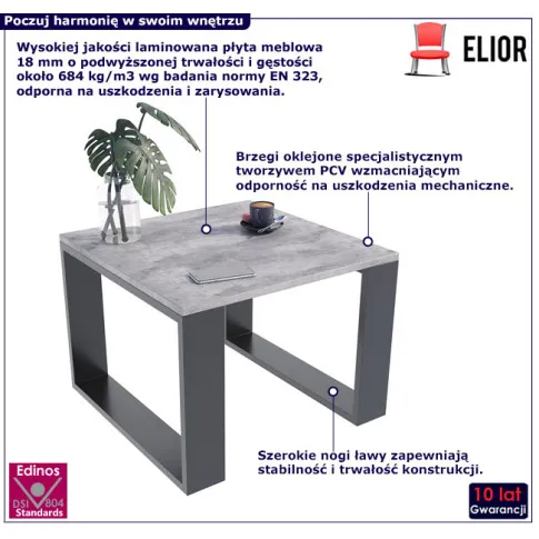 Loftowa ława kawowa Juna 5X