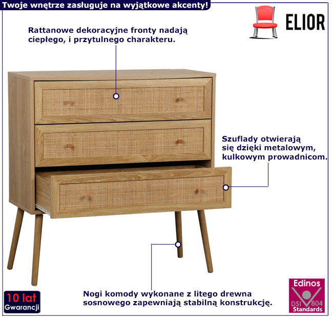 Komoda Iwania 3X