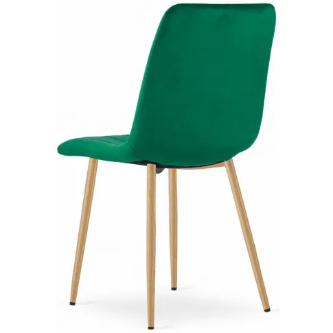 ciemnozielone krzeslo welurowe do salonu fernando 3x