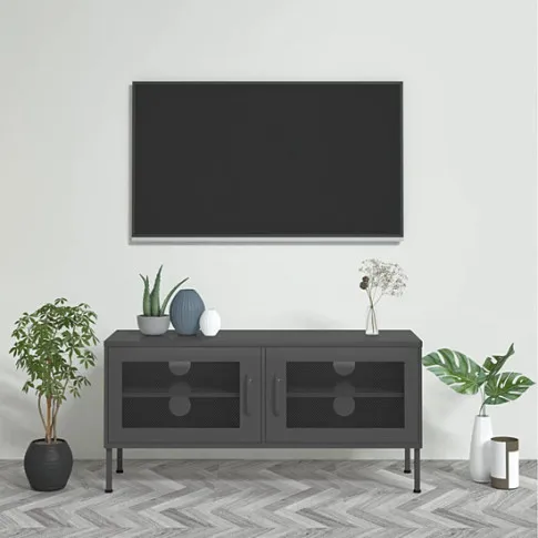 Prezentacja szafki pod TV Croxis kolor antracyt