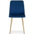 Krzesło z kompletu 4 granatowych krzeseł Fernando 3S