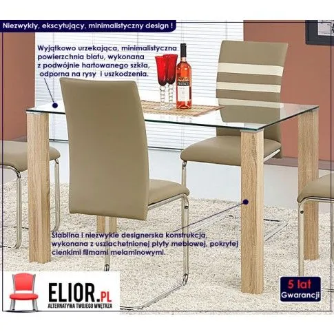 Fotografia Prostokątny stół Twiner z kategorii Stoły