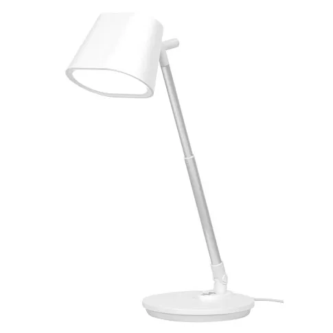 Biała regulowana lampka biurkowa LED A685-Geda