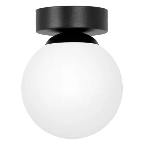 Biala lampa sufitowa kula A687-Zerta