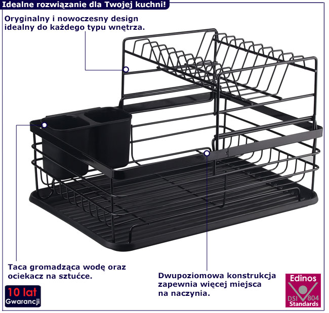 Suszarka do naczyń Giboni 11X