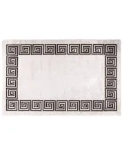Prostokątny kremowy dywan antypoślizgowy 80x150 cm - Gotix 3X w sklepie Edinos.pl