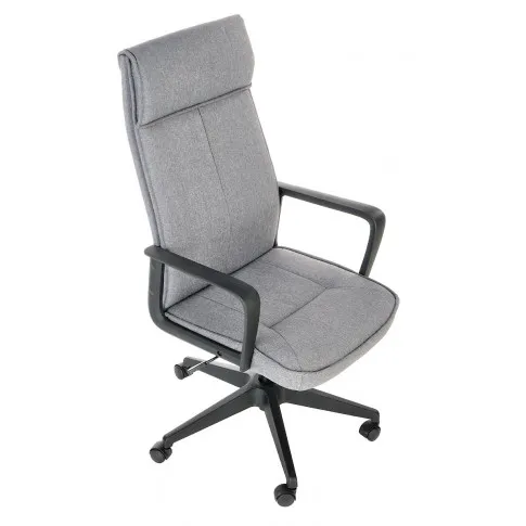 Szczegółowe zdjęcie nr 4 produktu Szary ergonomiczny fotel obrotowy - Miwa