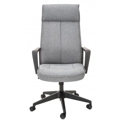 Szczegółowe zdjęcie nr 5 produktu Szary ergonomiczny fotel obrotowy - Miwa