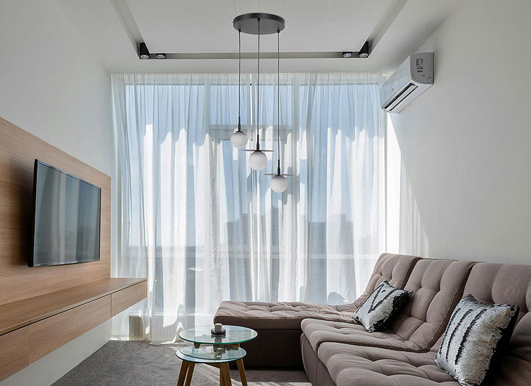  Lampa wisząca potrójna z regulowanymi kloszami kapelusze A696-Akso