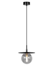 Industrialna lampa wisząca ze szklanym kloszem - A698-Anea w sklepie Edinos.pl