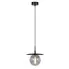 Industrialna lampa wisząca ze szklanym kloszem - A698-Anea