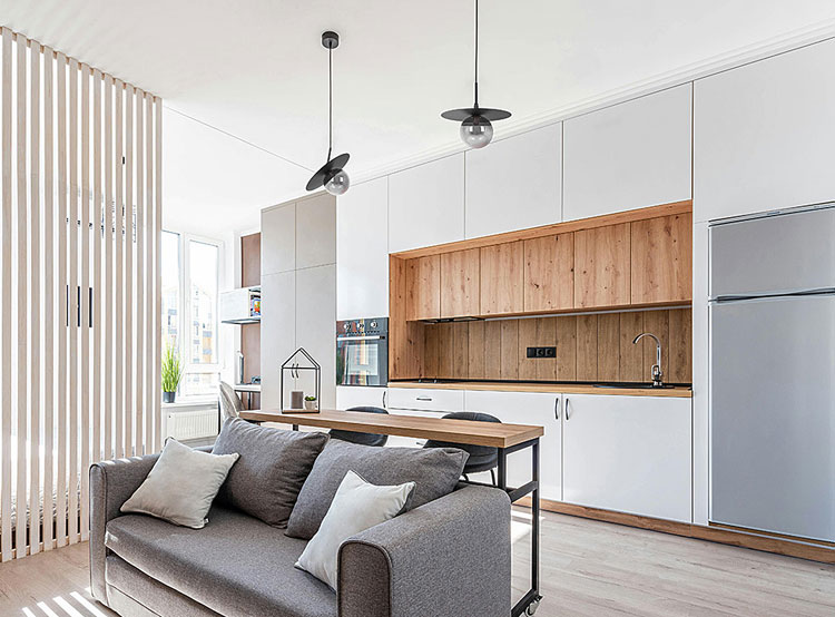  Lampa wisząca kapelusz z regulowanym kloszem A699-Fordi