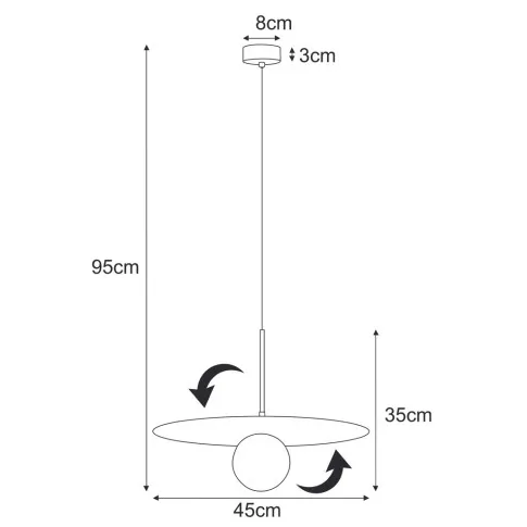 Dane techniczne lampy A700-Anea