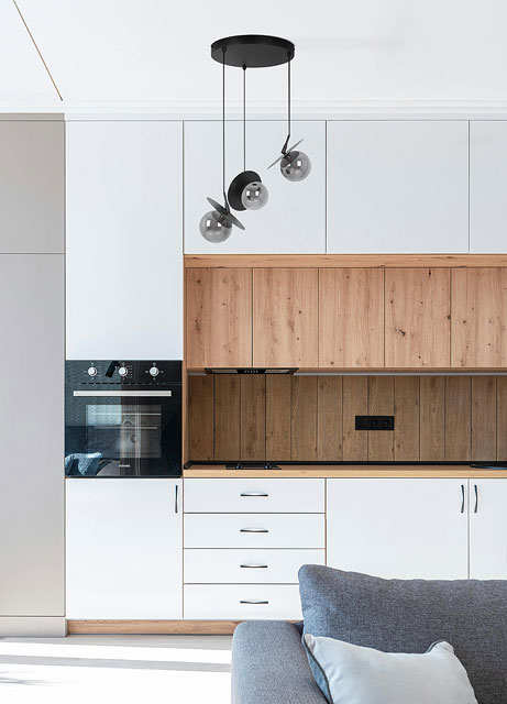  Lampa wisząca potrójna z regulowanymi kloszami kapelusze A702-Fordi