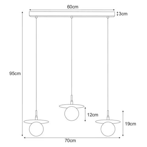 Dane techniczne lampy A703-Anea