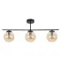 Bursztynowa potrójna lampa sufitowa w stylu loft - D724-Mesa