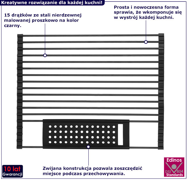 Suszarka do naczyń Monis 4X