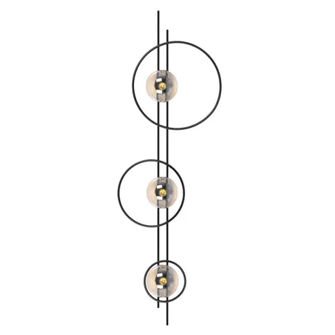Geometryczny trzypunktowy kinkiet w stylu loft A724-Agna