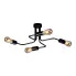 Czarna lampa sufitowa w stylu industrialnym A729-Binta