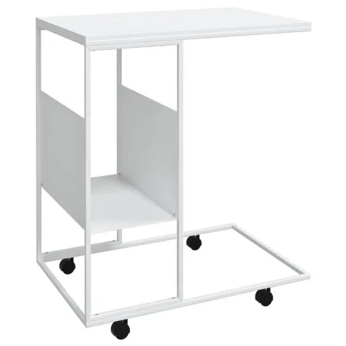 Biały stolik pomocniczy Efrill