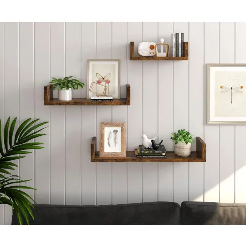 Salon z wykorzystaniem zestawu półek Urion