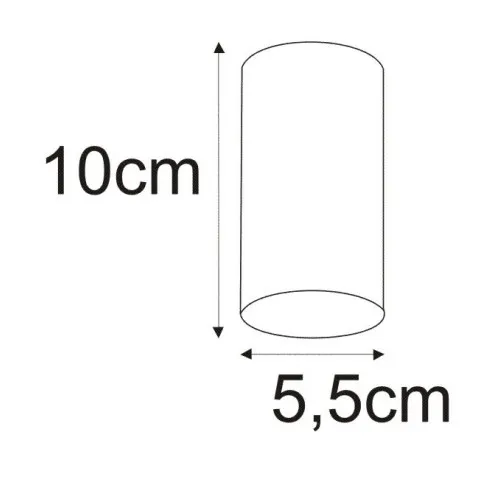Rysunek z wymiarami plafonu A733-Amia