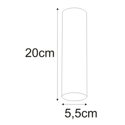 Rysunek z wymiarami plafonu A734-Amia